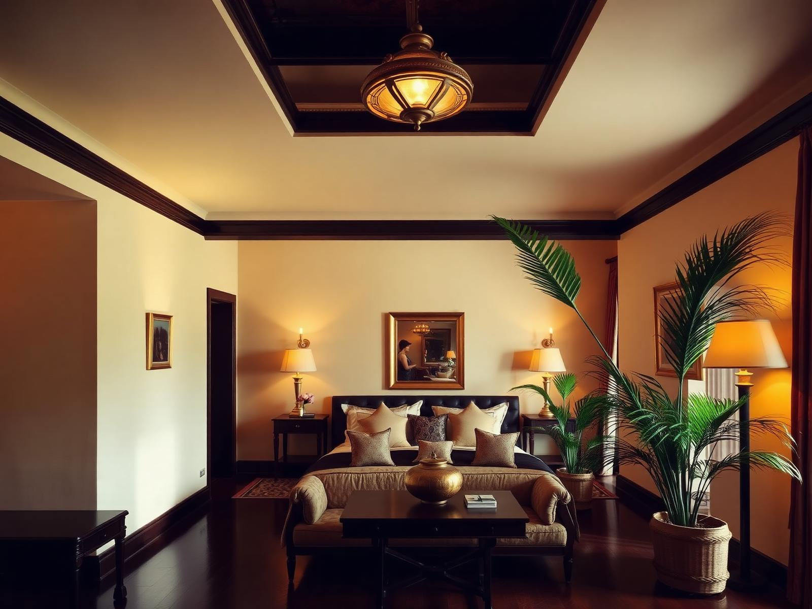 Colonial luxury suite interior